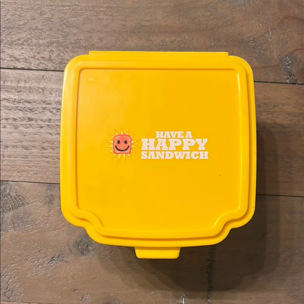 Bright Yellow Storage Box for Efficient Organization - Picture 2 of 4